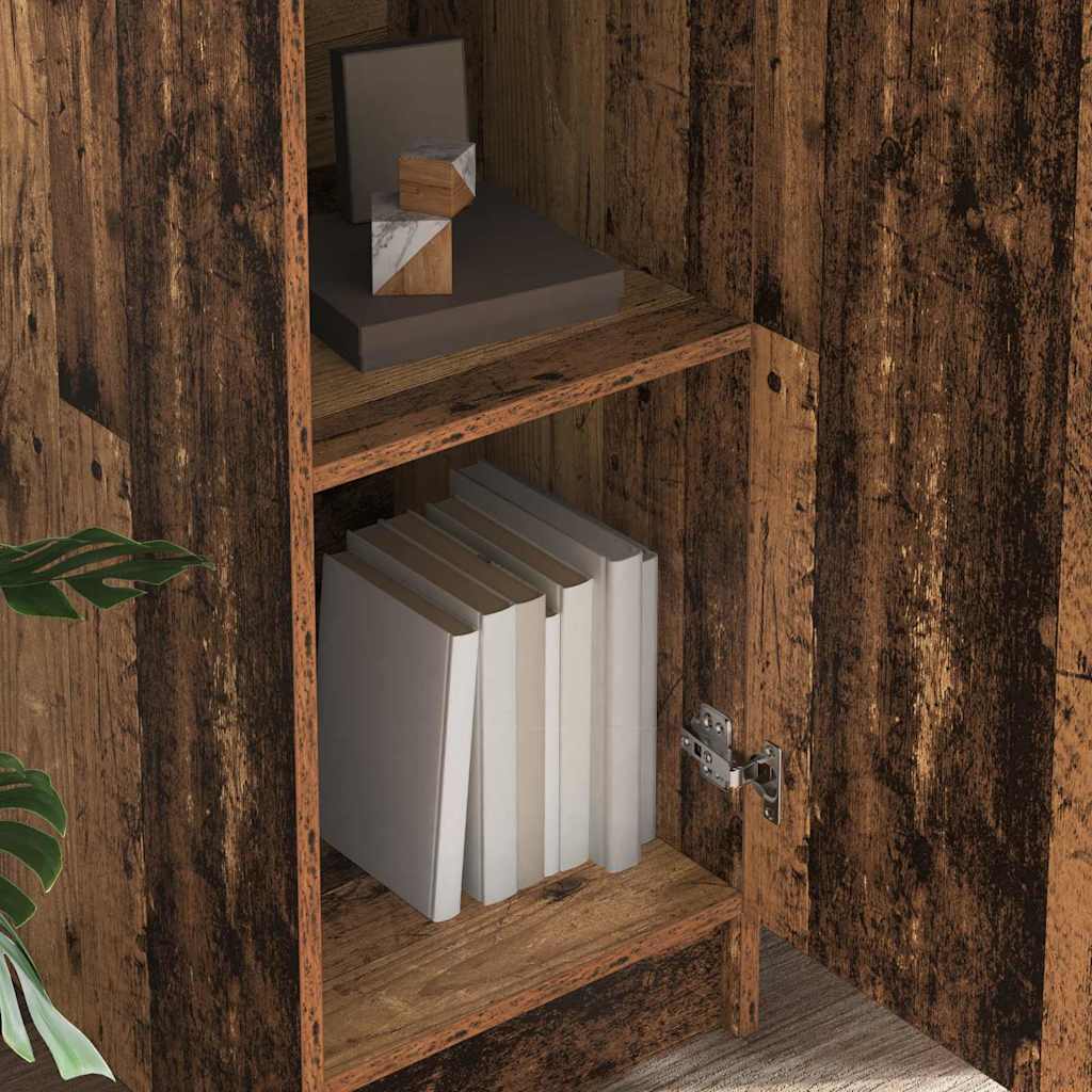 Highboard Legno vecchio 35 x 39 x 168 cm Legno multistrato 869336