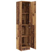 Highboard Legno vecchio 35 x 39 x 168 cm Legno multistrato 869336