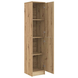 Highboard rovere artigianale 35 x 39 x 168 cm Legno multistrato 869337