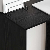 Scrivania Rovere nero 78.5 x 37 x 154.5 cm Legno multistrato 869339