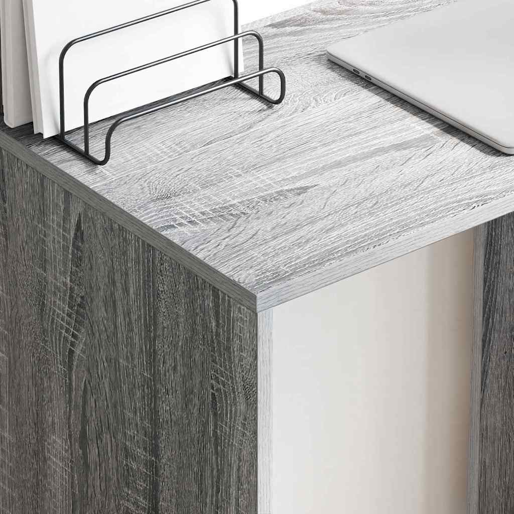 Scrivania Grigio sonoma 78.5 x 37 x 154.5 cm Legno multistrato 869343