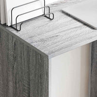 Scrivania Grigio sonoma 78.5 x 37 x 154.5 cm Legno multistrato 869343