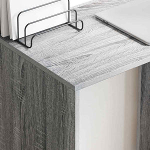 Scrivania Grigio sonoma 78.5 x 37 x 154.5 cm Legno multistrato 869343