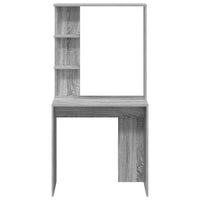 Scrivania Grigio sonoma 78.5 x 37 x 154.5 cm Legno multistrato 869343