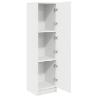 Highboard Bianco 31,5 x 32 x 124 cm Legno multistrato 869346