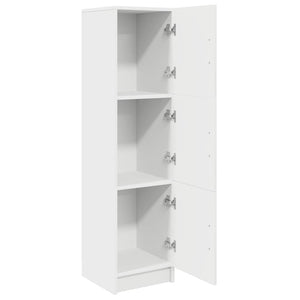 Highboard Bianco 31,5 x 32 x 124 cm Legno multistrato 869346