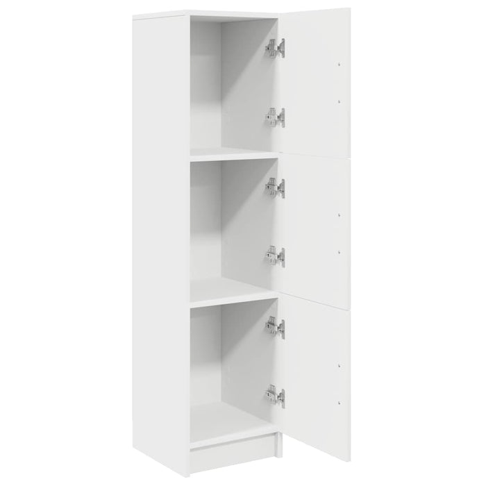 Highboard Bianco 31,5 x 32 x 124 cm Legno multistrato 869346
