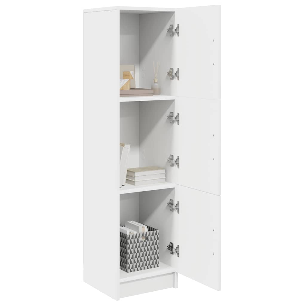 Highboard Bianco 31,5 x 32 x 124 cm Legno multistrato 869346