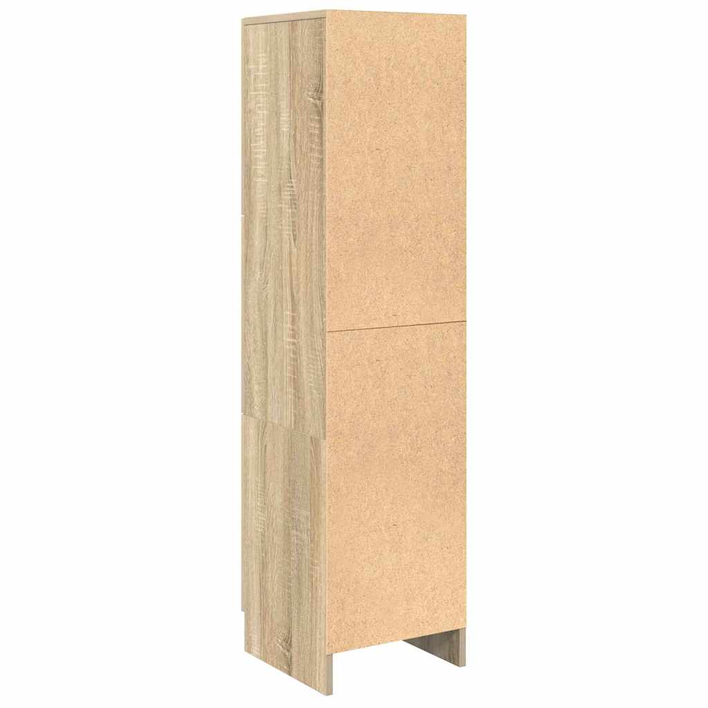 Highboard rovere sonoma 31,5 x 32 x 124 cm Legno multistrato 869348