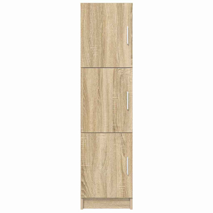 Highboard rovere sonoma 31,5 x 32 x 124 cm Legno multistrato 869348