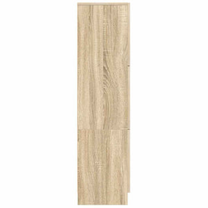 Highboard rovere sonoma 31,5 x 32 x 124 cm Legno multistrato 869348