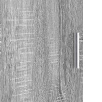 Highboard Grigio sonoma 31,5 x 32 x 124 cm Legno multistrato 869351