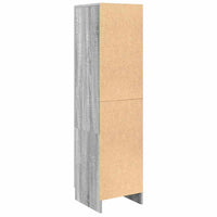 Highboard Grigio sonoma 31,5 x 32 x 124 cm Legno multistrato 869351