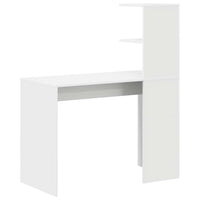 Scrivania Bianco 102 x 50 x 124 cm Legno multistrato 869354