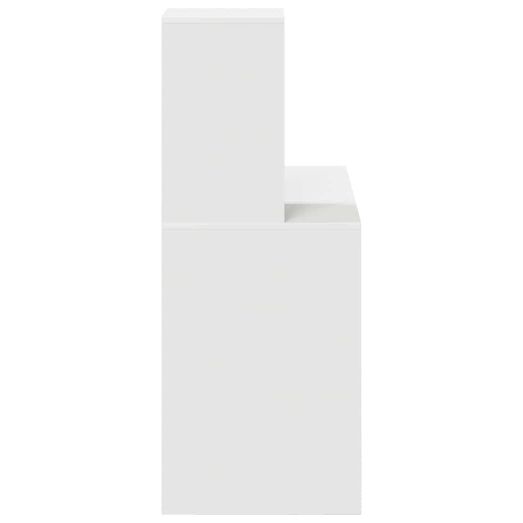 Scrivania Bianco 102 x 50 x 124 cm Legno multistrato 869354