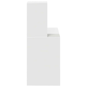 Scrivania Bianco 102 x 50 x 124 cm Legno multistrato 869354