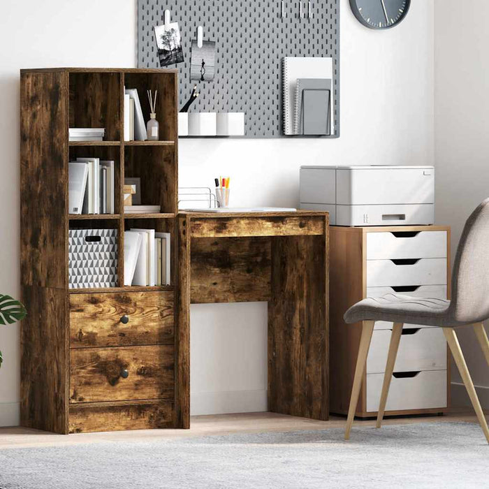 Scrivania Rovere fumo 60 x 40 x 76 cm Legno multistrato 869374