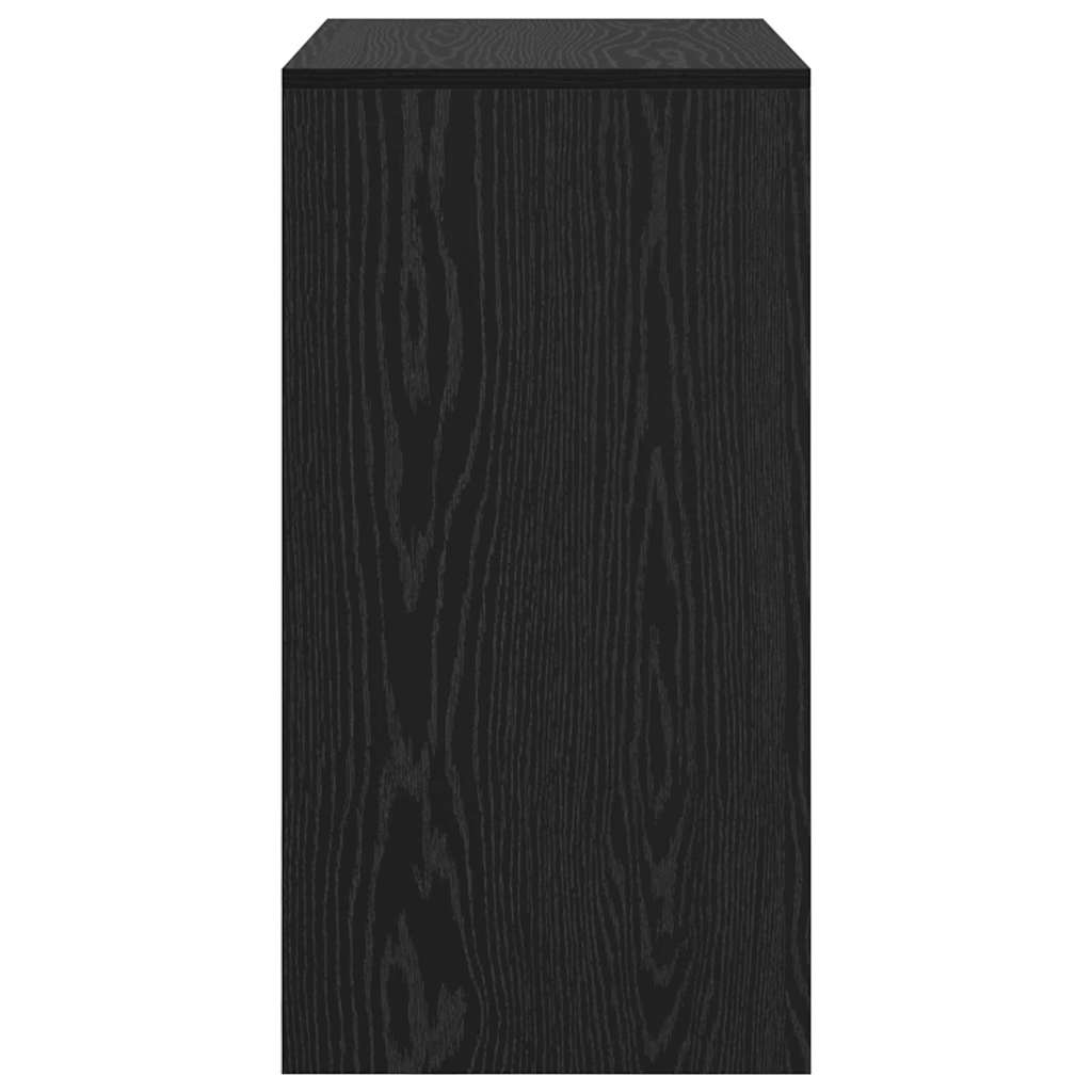 Scrivania Rovere nero 70 x 40 x 76 cm Legno multistrato 869379