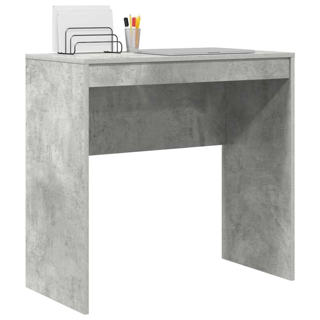 Scrivania Grigio cemento 80 x 40 x 76 cm Legno multistrato 869389