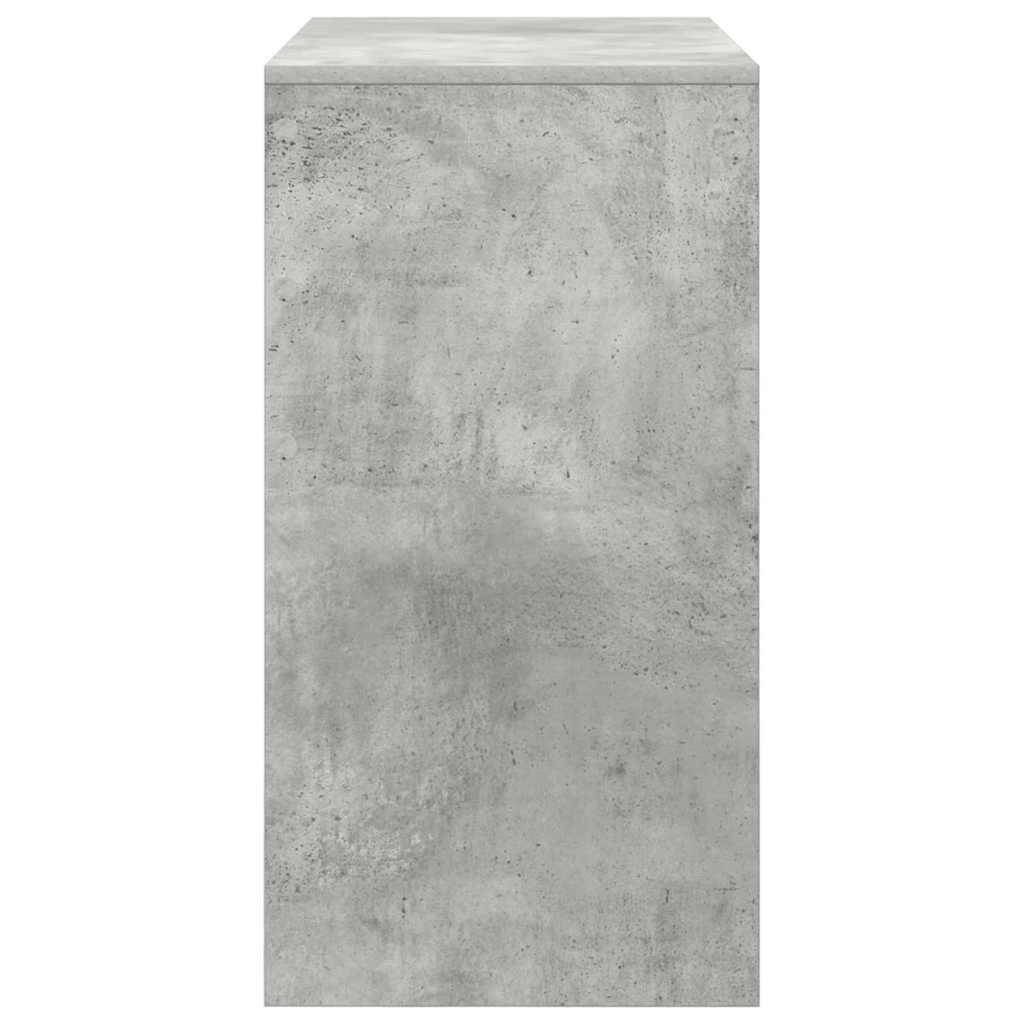 Scrivania Grigio cemento 80 x 40 x 76 cm Legno multistrato 869389