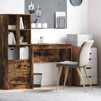 Scrivania Rovere fumo 80 x 40 x 76 cm Legno multistrato 869390