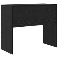 Scrivania Rovere nero 90 x 40 x 76 cm Legno multistrato 869395