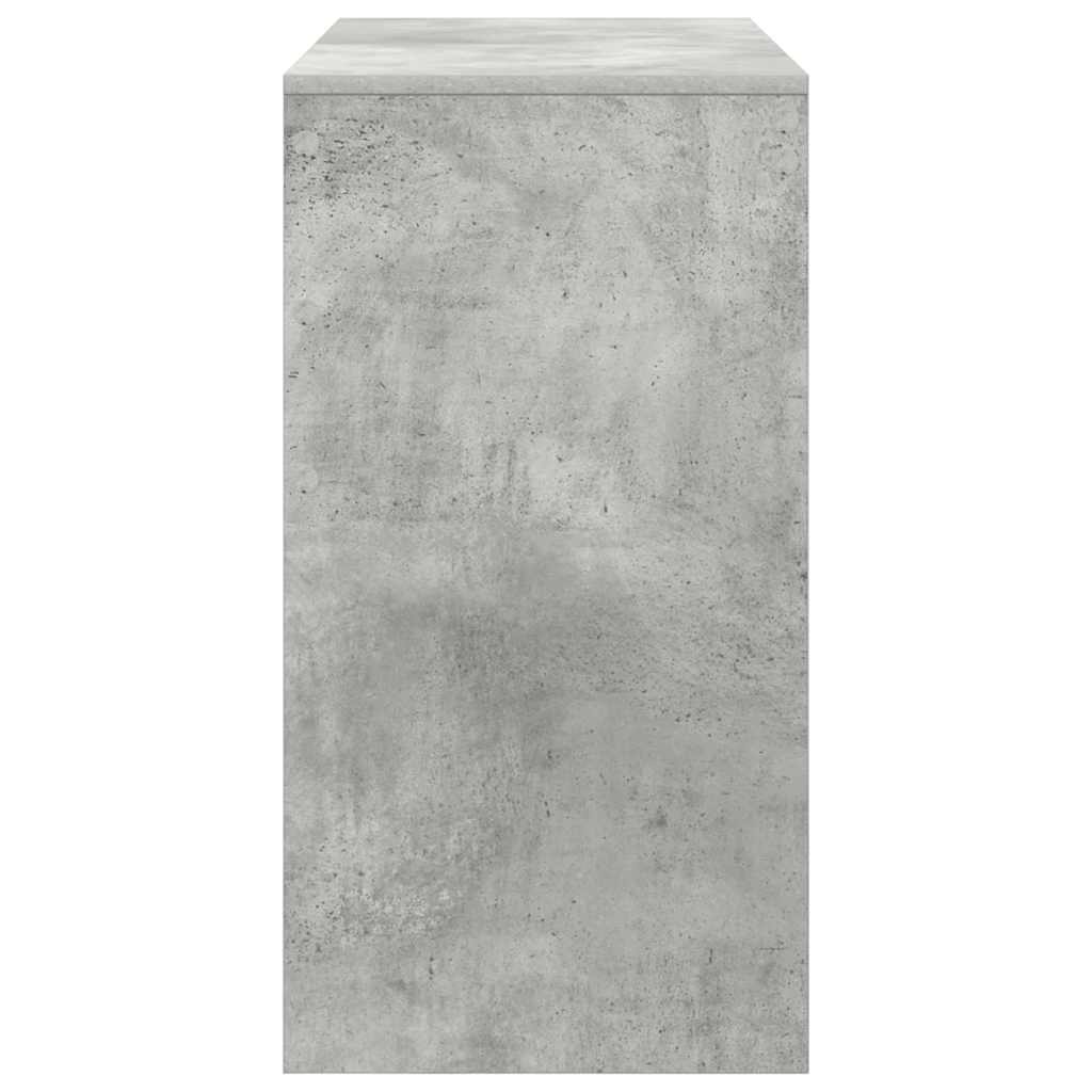 Scrivania Grigio cemento 90 x 40 x 76 cm Legno multistrato 869397