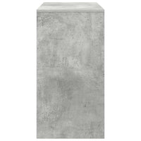 vidaXL Scrivania Grigio cemento 90 x 40 x 76 cm Legno multistrato