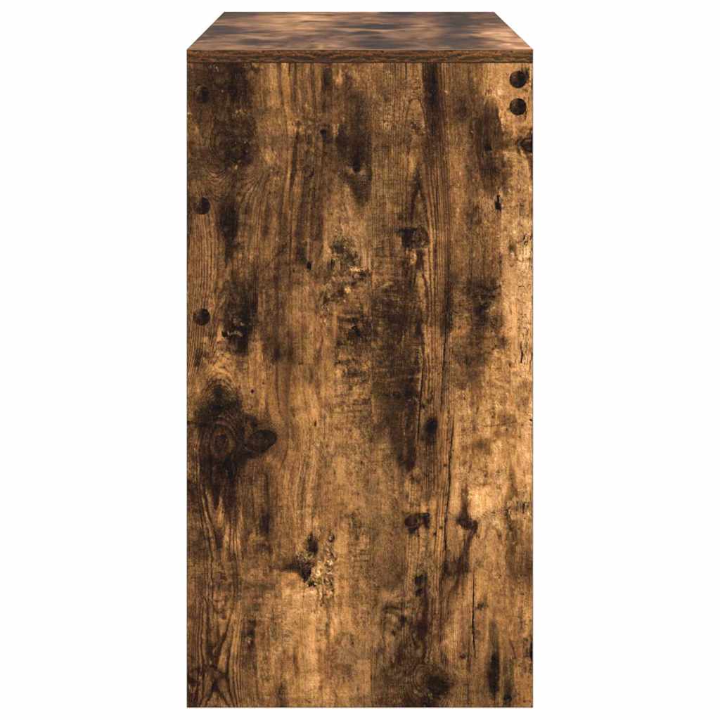 Scrivania Rovere fumo 90 x 40 x 76 cm Legno multistrato 869398