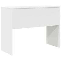 Scrivania Bianco 100 x 40 x 76 cm Legno multistrato 869402