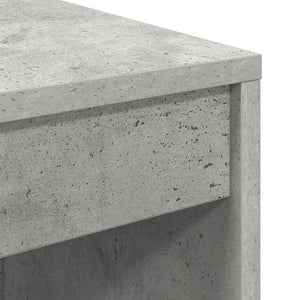 Scrivania Grigio cemento 100 x 40 x 76 cm Legno multistrato 869405