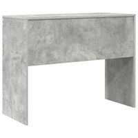 Scrivania Grigio cemento 100 x 40 x 76 cm Legno multistrato 869405