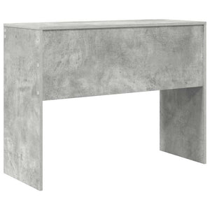 Scrivania Grigio cemento 100 x 40 x 76 cm Legno multistrato 869405