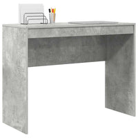 Scrivania Grigio cemento 100 x 40 x 76 cm Legno multistrato 869405