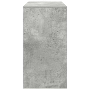 Scrivania Grigio cemento 100 x 40 x 76 cm Legno multistrato 869405