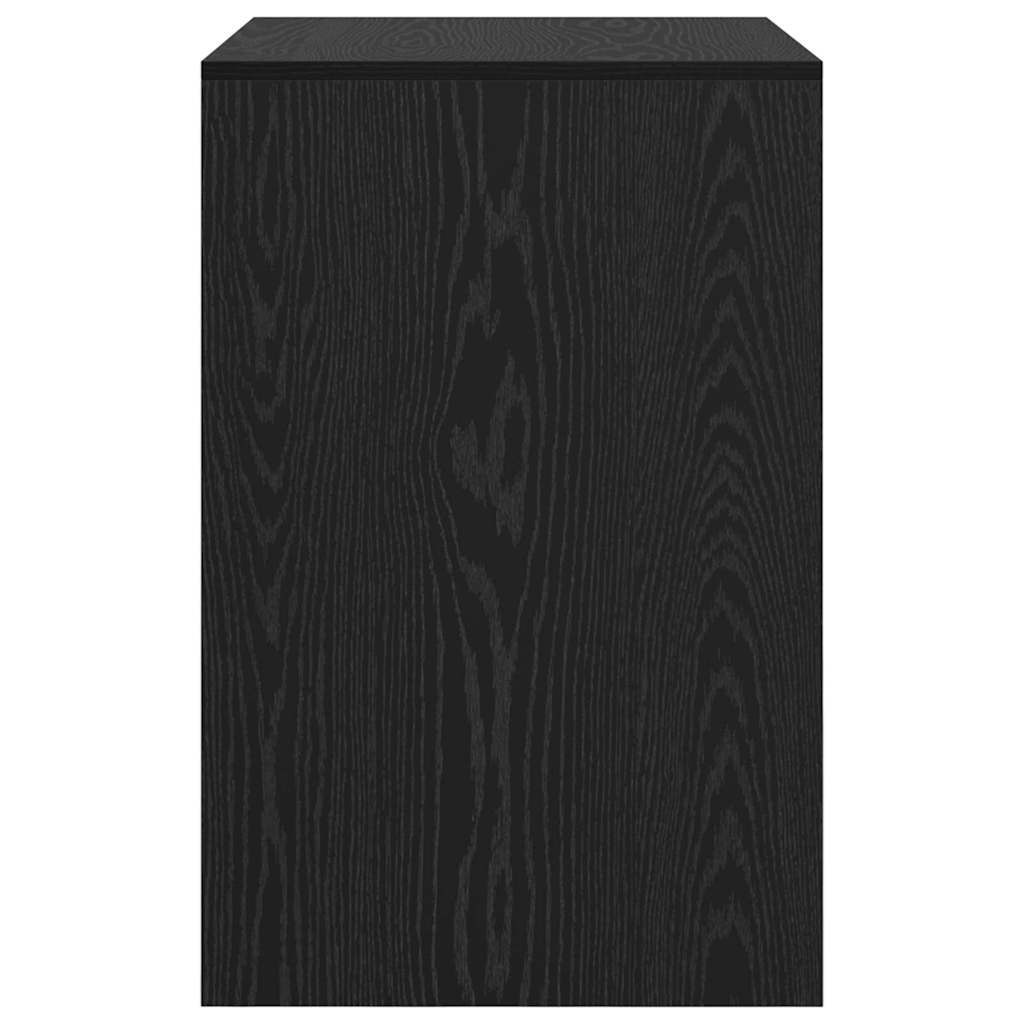 Scrivania Rovere nero 70 x 50 x 76 cm Legno multistrato 869419