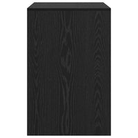 Scrivania Rovere nero 70 x 50 x 76 cm Legno multistrato 869419