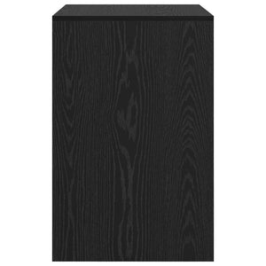 Scrivania Rovere nero 70 x 50 x 76 cm Legno multistrato 869419