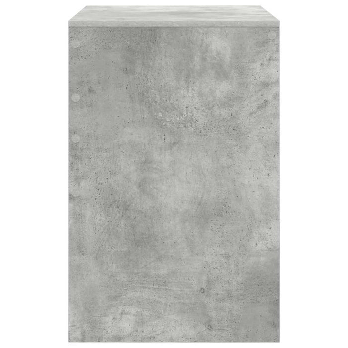 Scrivania Grigio cemento 70 x 50 x 76 cm Legno multistrato 869421