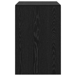 Scrivania Rovere nero 80 x 50 x 76 cm Legno multistrato 869427
