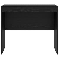 Scrivania Rovere nero 90 x 50 x 76 cm Legno multistrato 869435