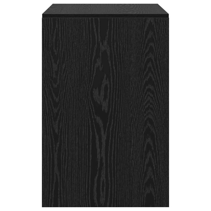 Scrivania Rovere nero 90 x 50 x 76 cm Legno multistrato 869435