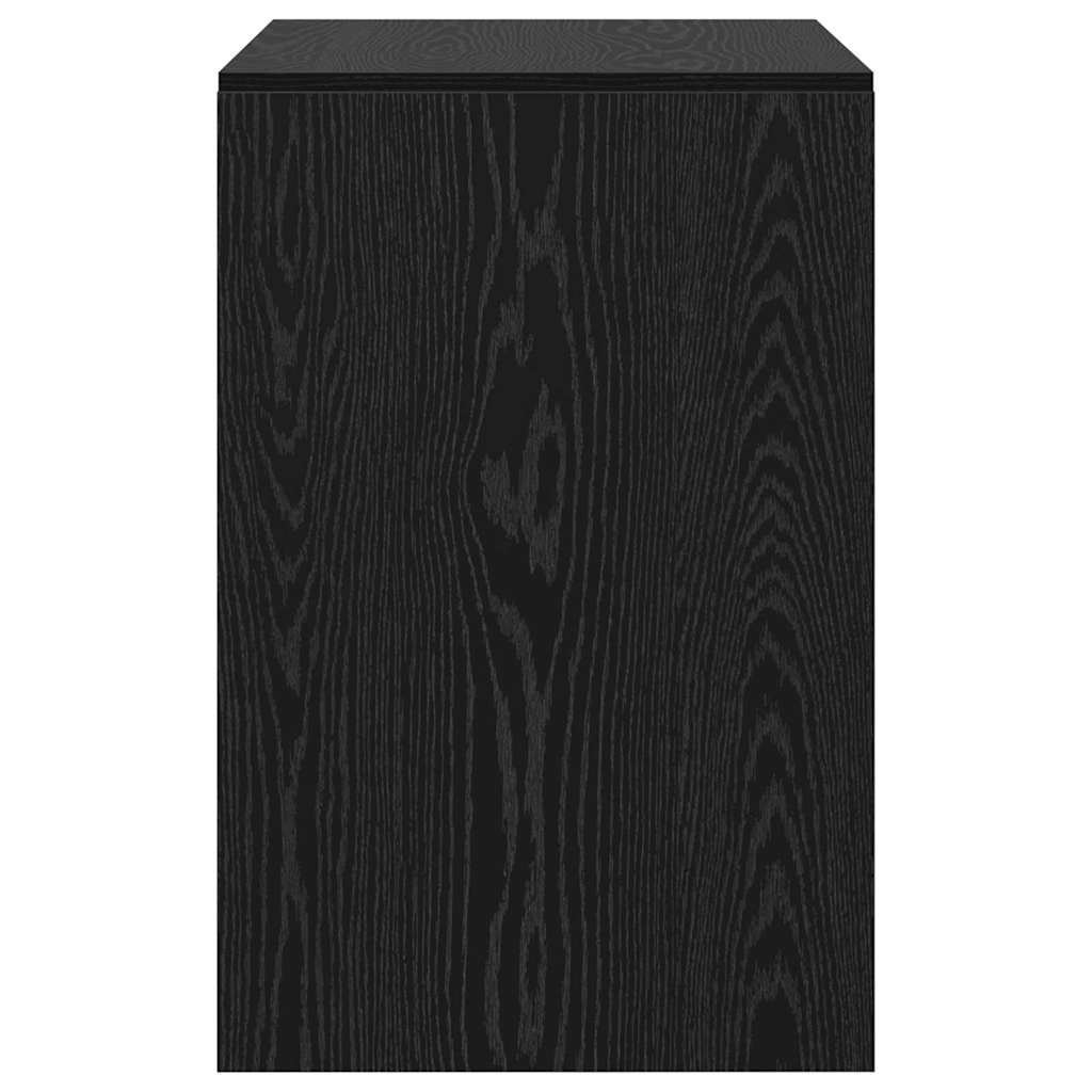 Scrivania Rovere nero 100 x 50 x 76 cm Legno multistrato 869443