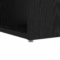 Scrivania Rovere nero 108 x 55 x 103.5 cm Legno multistrato 869459