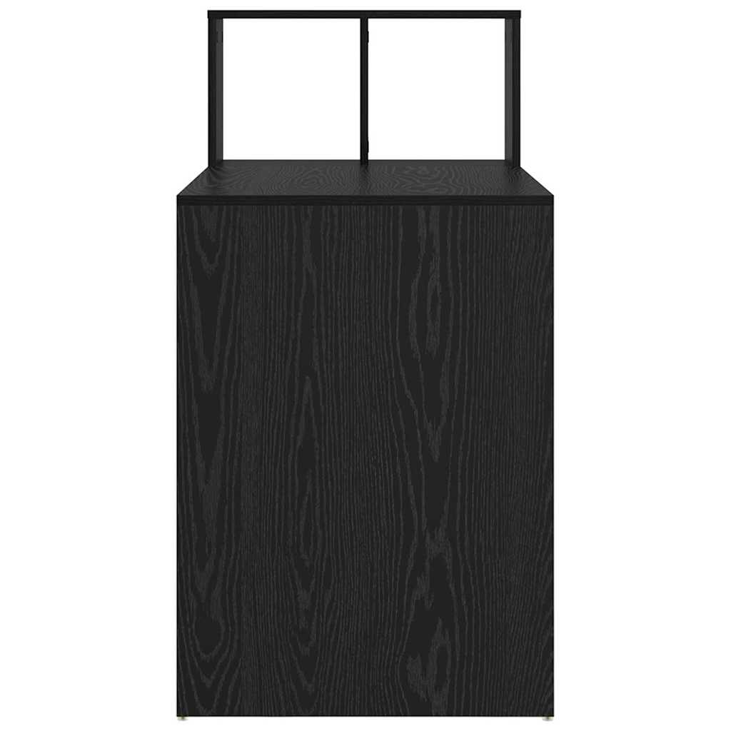 Scrivania Rovere nero 108 x 55 x 103.5 cm Legno multistrato 869459