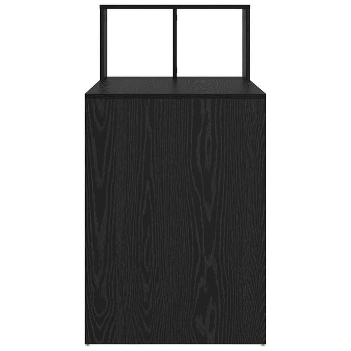 Scrivania Rovere nero 108 x 55 x 103.5 cm Legno multistrato 869459