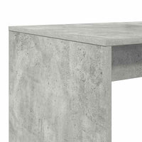 Scrivania Grigio cemento 108 x 55 x 103.5 cm Legno multistrato 869461