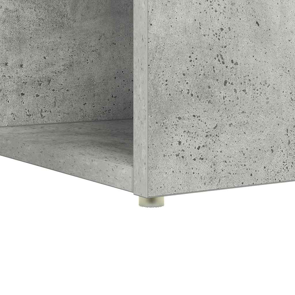 Scrivania Grigio cemento 108 x 55 x 103.5 cm Legno multistrato 869461