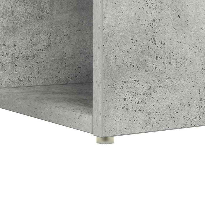 Scrivania Grigio cemento 108 x 55 x 103.5 cm Legno multistrato 869461