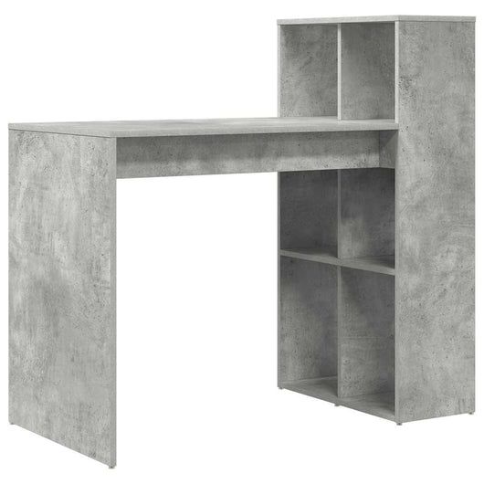 Scrivania Grigio cemento 108 x 55 x 103.5 cm Legno multistrato 869461